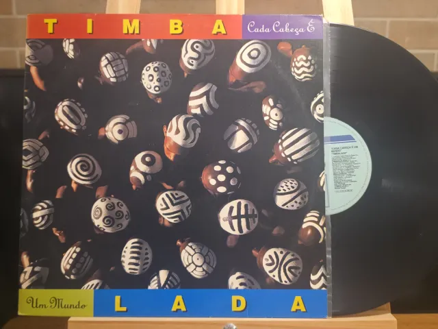 Timbalada — Cada Cabeça É um Mundo · Vinil · foto 3