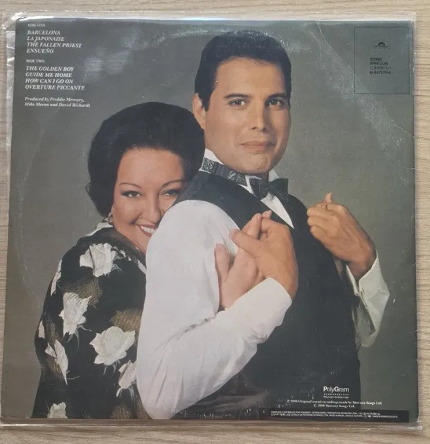 Freddie Mercury & Montserrat Caballé — Barcelona · Verso · foto 2