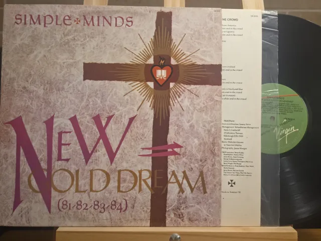 Simple Minds — New Gold Dream (81–82–83–84) · Vinil e capa interna · foto 3