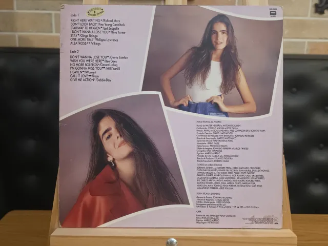 Vários artistas — Top Model Internacional · Verso · foto 2