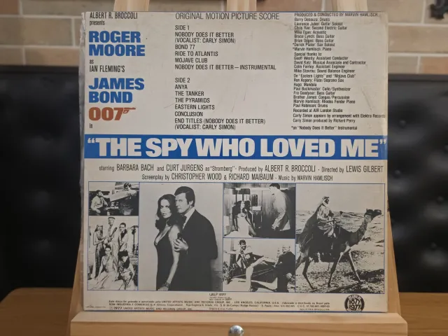 Marvin Hamlisch — The Spy Who Loved Me · Verso · foto 2