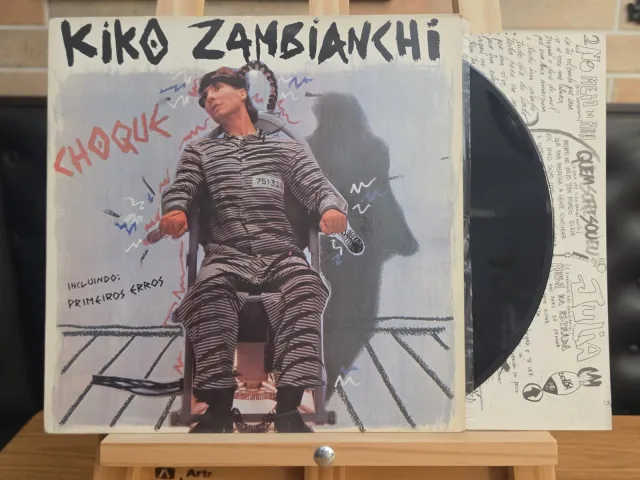 Kiko Zambianchi — Choque · Vinil e encarte · foto 3
