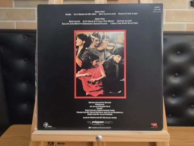 Vários artistas — Fame: The Original Soundtrack from the Motion Picture · Verso · foto 2