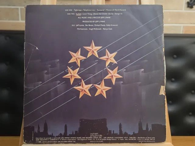 Electric Light Orchestra — A New World Record · Verso · foto 2