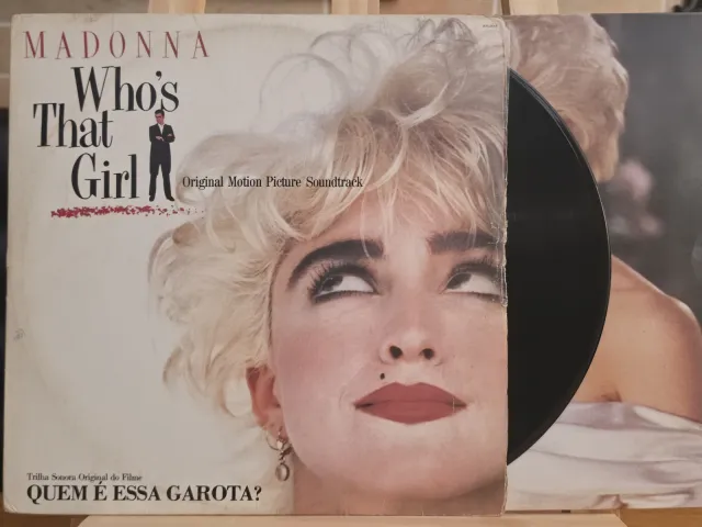Vários artistas — Who’s That Girl: Original Motion Picture Soundtrack · Vinil e encarte · foto 3