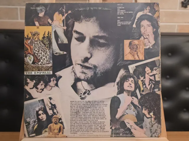 Bob Dylan — Desire · Verso · foto 2