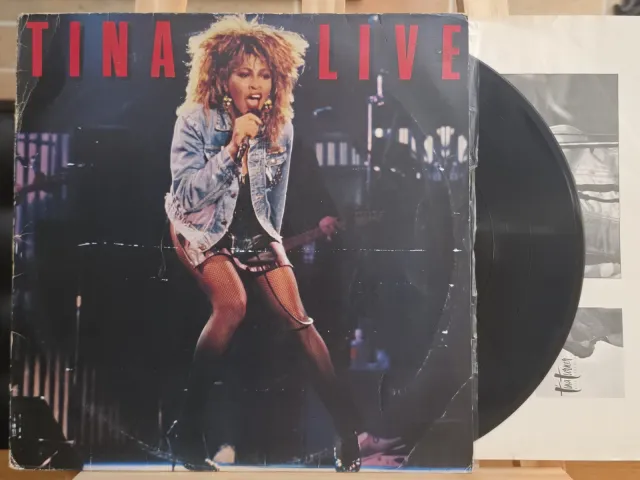 Tina Turner — Tina Live · Vinil e encarte · foto 3