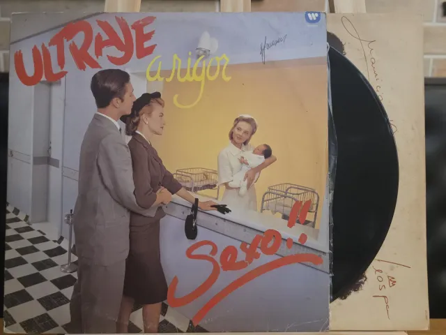 Ultraje a Rigor — Sexo!! · Vinil e encarte · foto 3