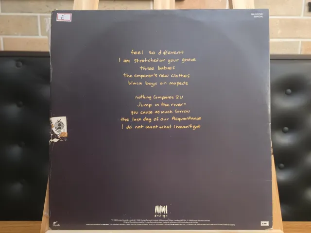 Sinéad O’Connor — I Do Not Want What I Haven’t Got · Verso · foto 2