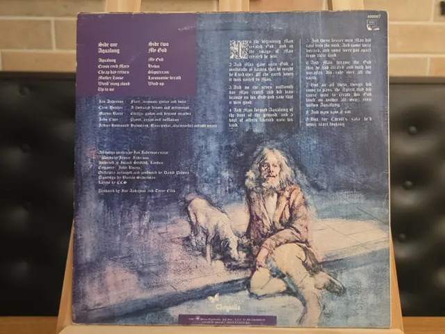 Jethro Tull — Aqualung · Verso · foto 2