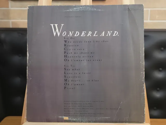 Erasure — Wonderland · Verso · foto 2