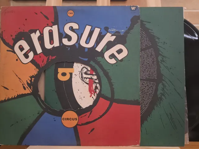 Erasure — The Circus · Vinil e encarte · foto 3