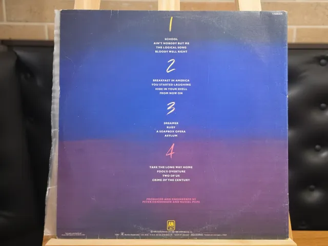 Supertramp — Paris · Verso · foto 2