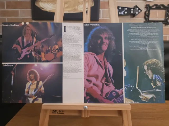 Peter Frampton — Frampton Comes Alive! · Interior da capa · foto 3
