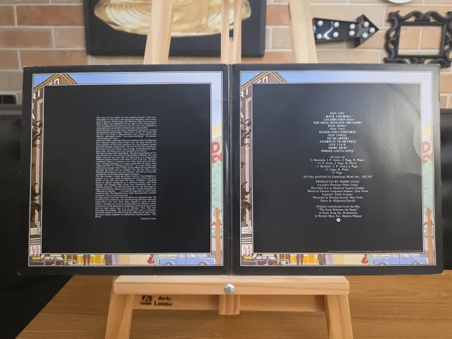 Led Zeppelin — The Song Remains the Same · Encartes · foto 3