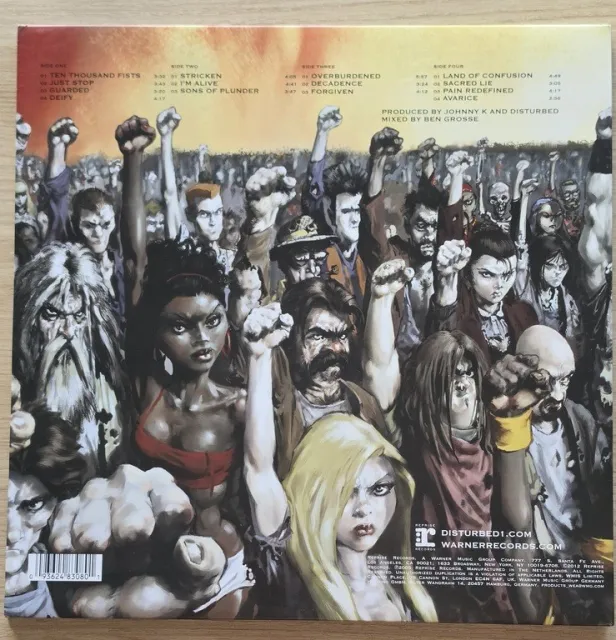 Disturbed — Ten Thousand Fists · Verso · foto 2