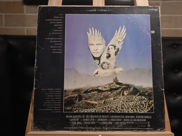 David Bowie / Trevor Jones — Labyrinth (From the Original Soundtrack of the Jim Henson Film) · Verso · foto 2
