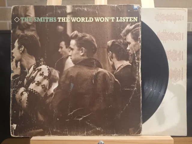 The Smiths — The World Won’t Listen · Vinil e capa interna · foto 3