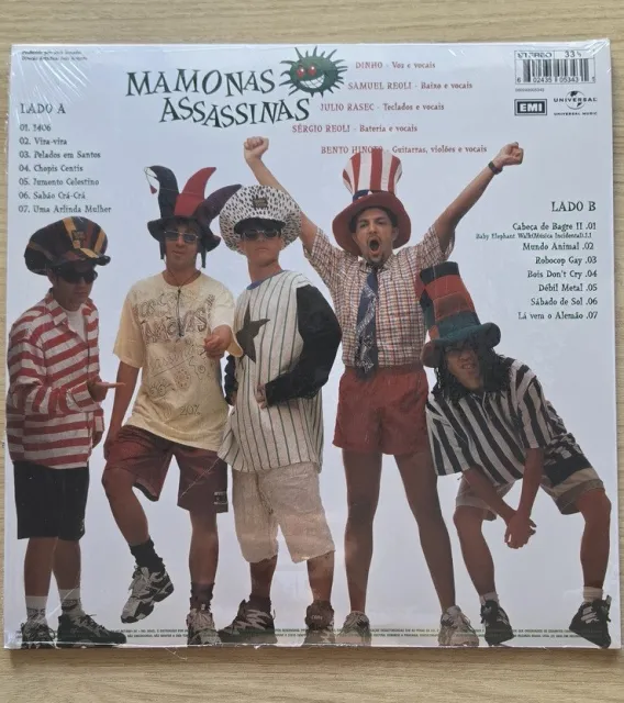 Mamonas Assassinas — Mamonas Assassinas · Verso · foto 2