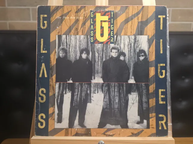 Glass Tiger — The Thin Red Line · Frente · foto 1