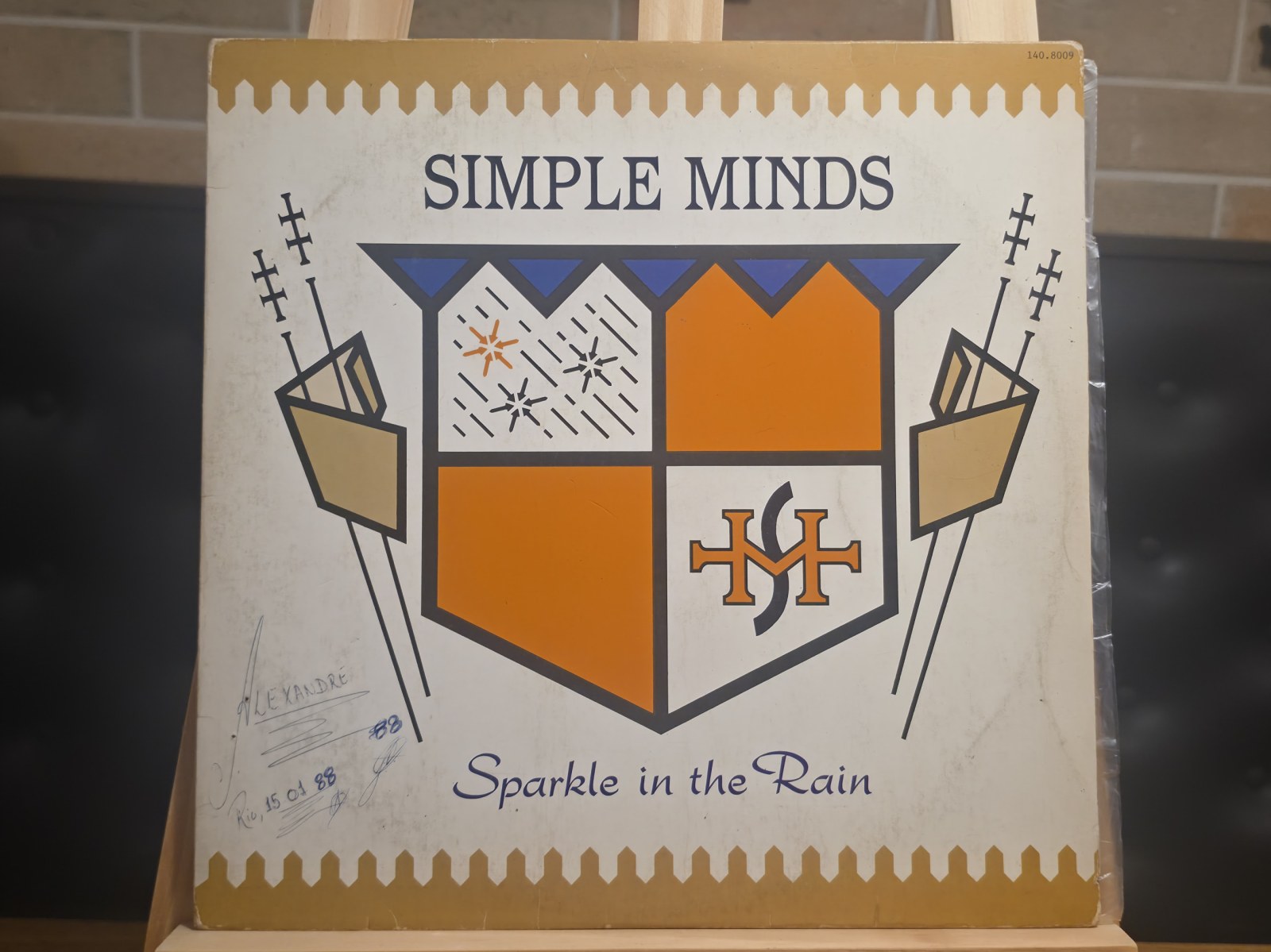 Capa de Simple Minds — Sparkle in the Rain