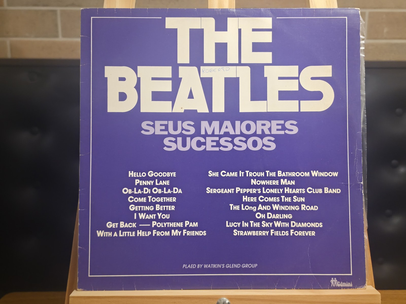 Capa de Watikin’s Glend Group — The Beatles — Seus Maiores Sucessos