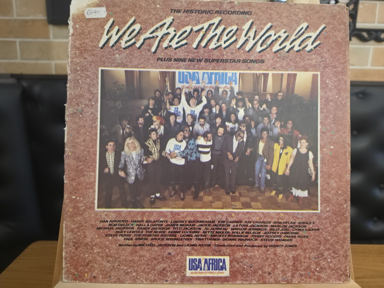 Capa de USA for Africa — We Are the World
