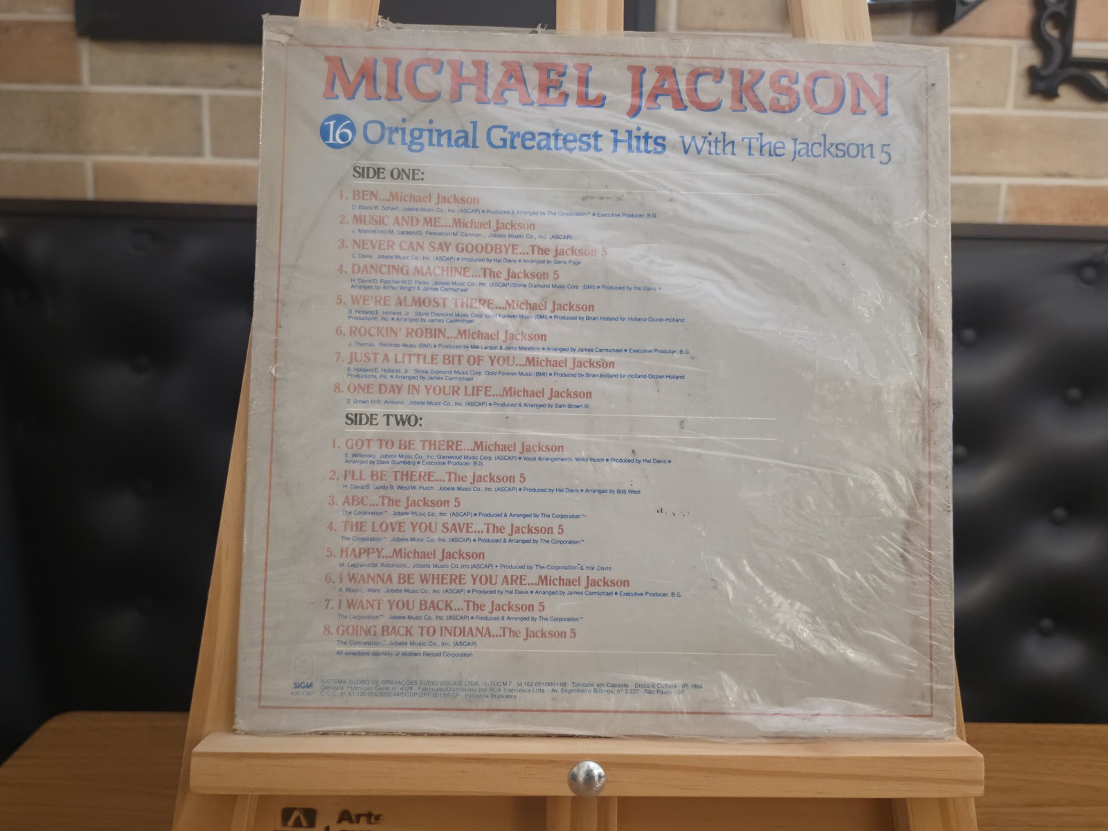 Capa de Michael Jackson with The Jackson 5 — 16 Original Greatest Hits with The Jackson 5