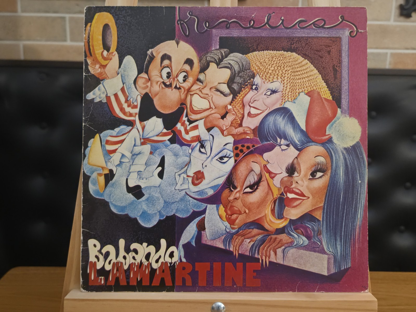 Capa de Frenéticas — Babando Lamartine