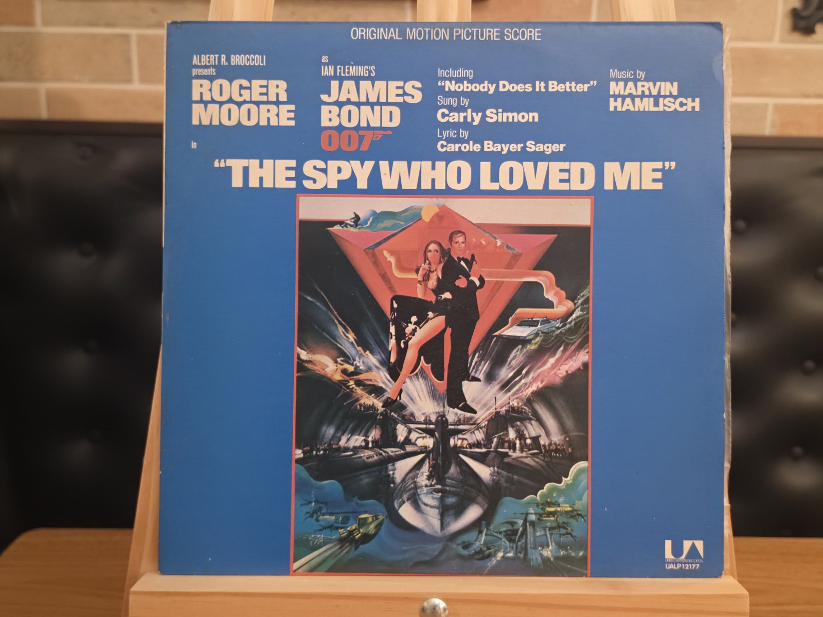 Capa de Marvin Hamlisch — The Spy Who Loved Me