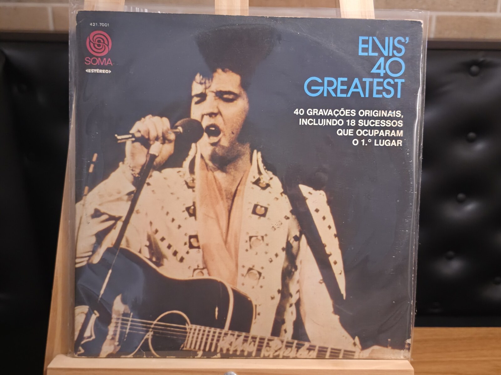 Capa de Elvis Presley — Elvis' 40 Greatest