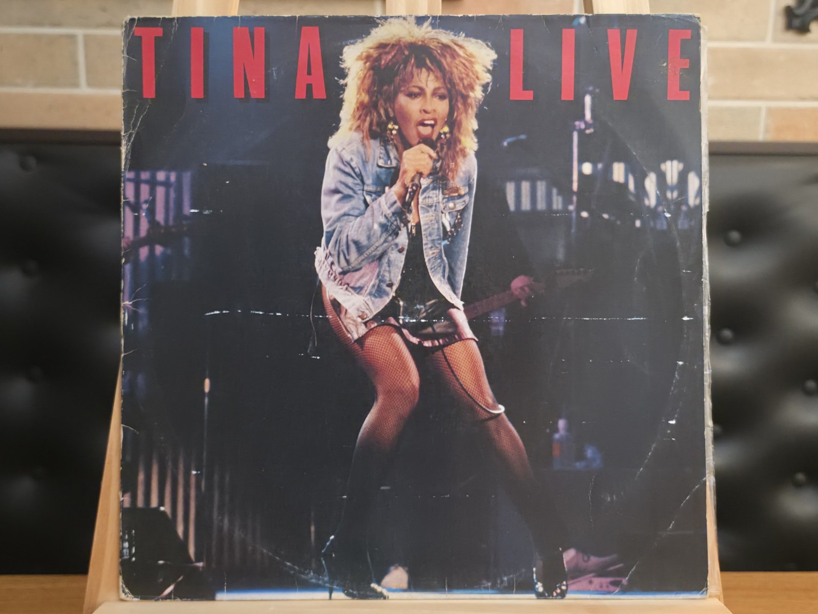 Capa de Tina Turner — Tina Live