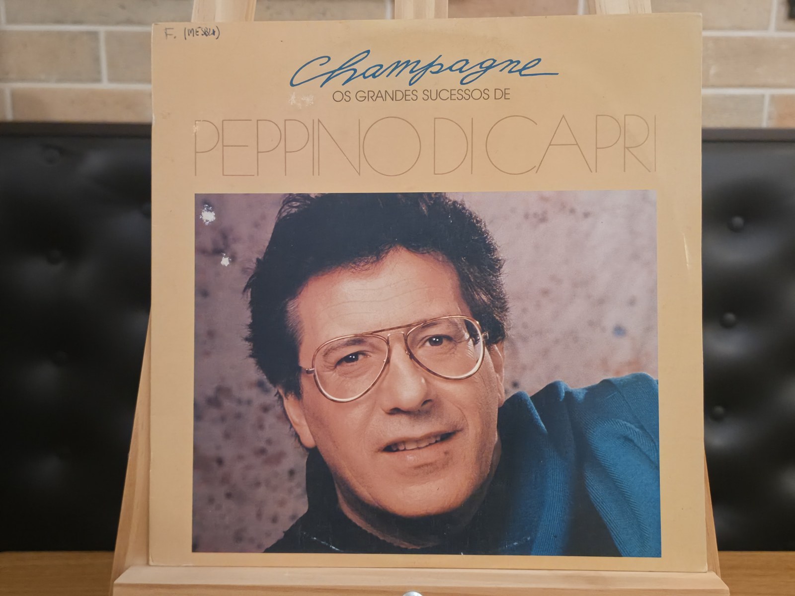 Capa de Peppino di Capri — Champagne: Os Grandes Sucessos de Peppino di Capri