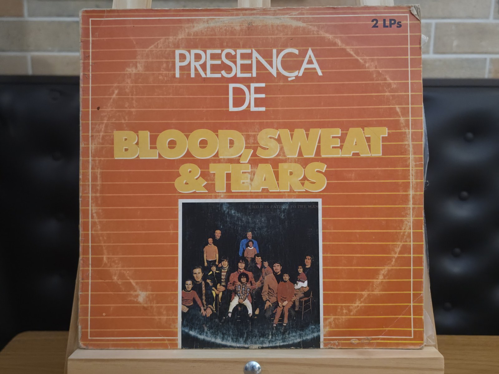 Capa de Blood, Sweat & Tears — Presença de Blood, Sweat & Tears