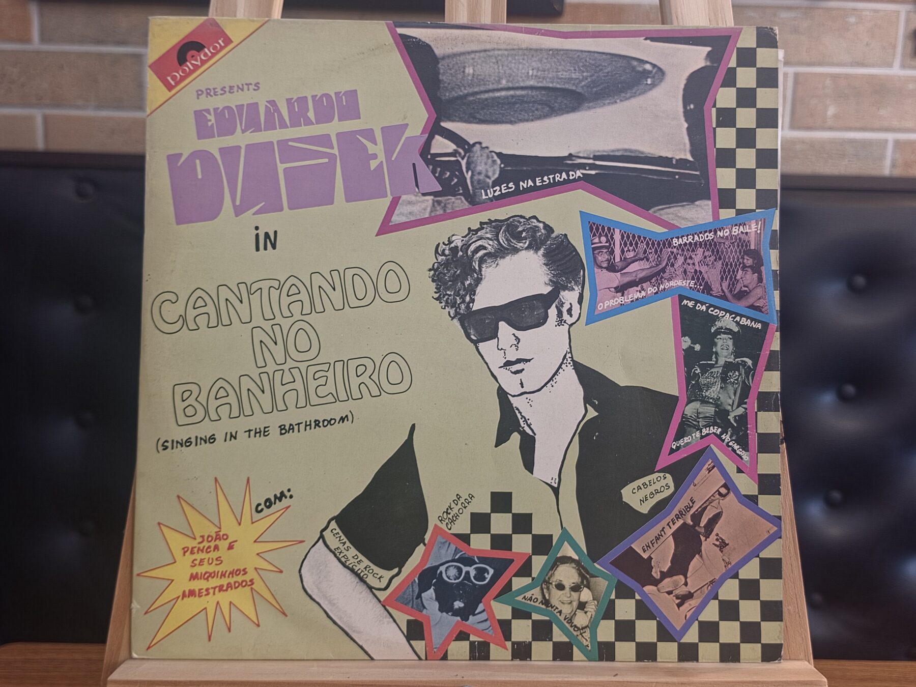 Capa de Eduardo Dusek — Cantando no Banheiro