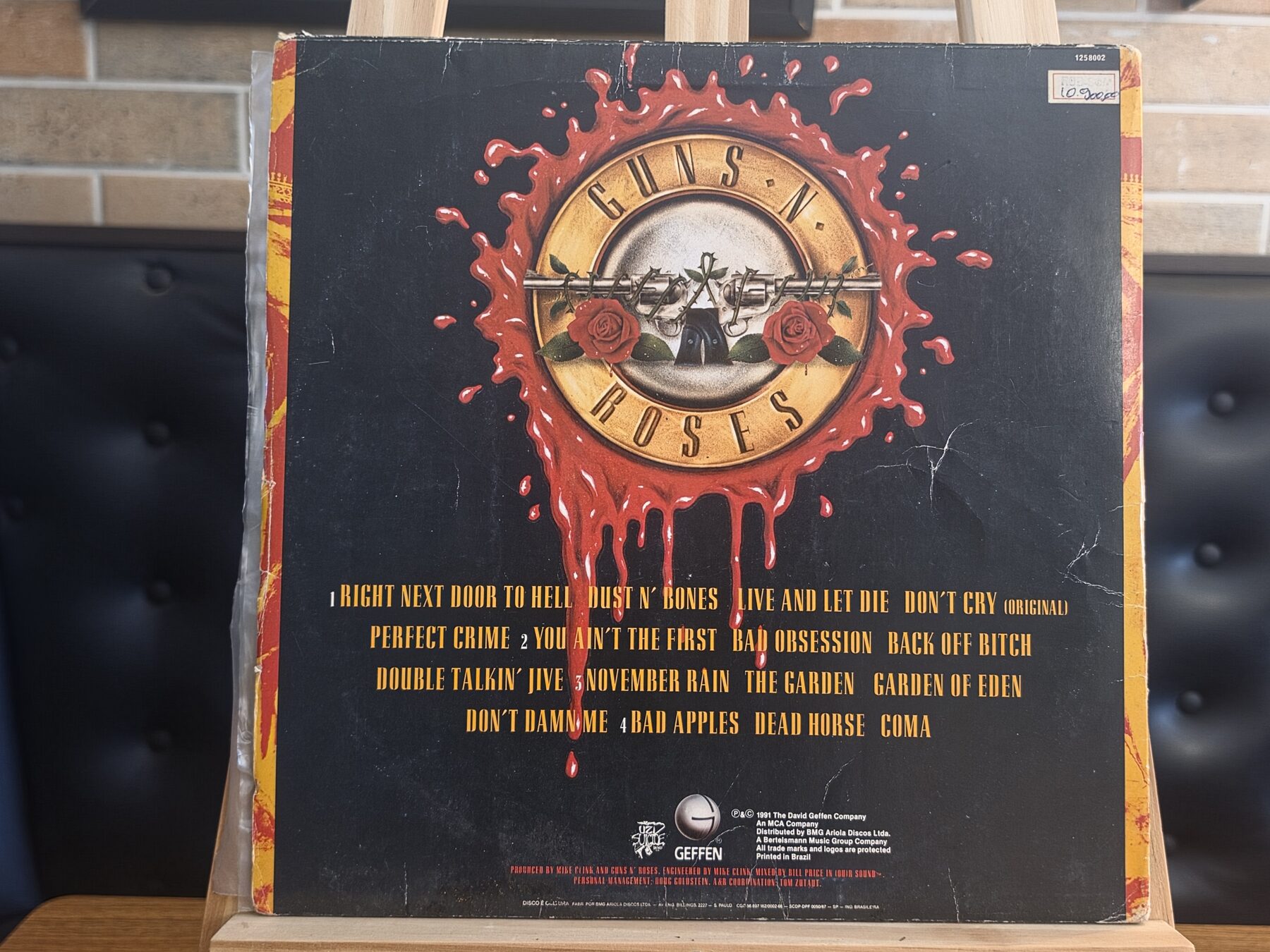 Guns N' Roses — Use Your Illusion I · Verso · foto 2