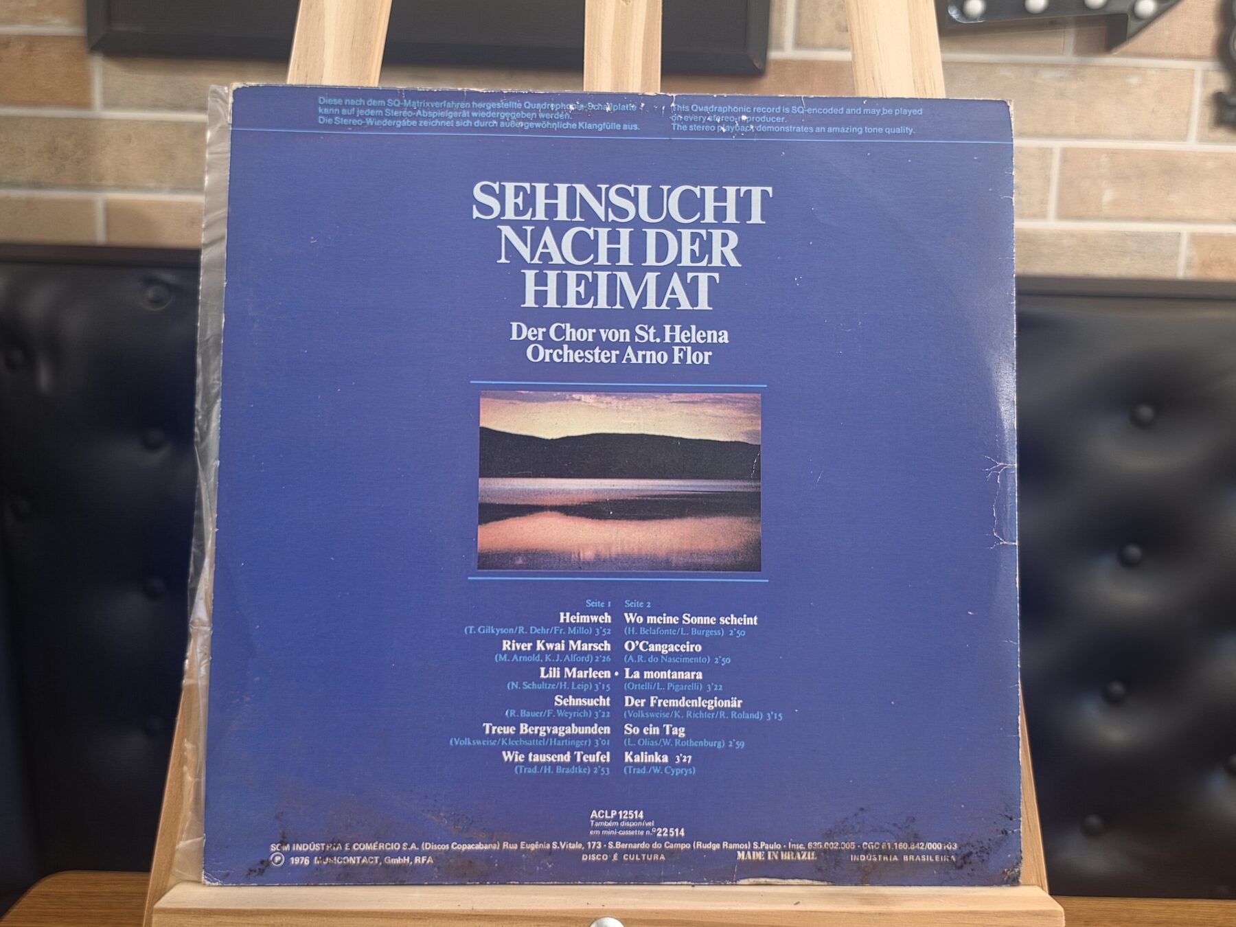 Der Chor von St. Helena / Orchester Arno Flor — Sehnsucht Nach Der Heimat · Verso · foto 2