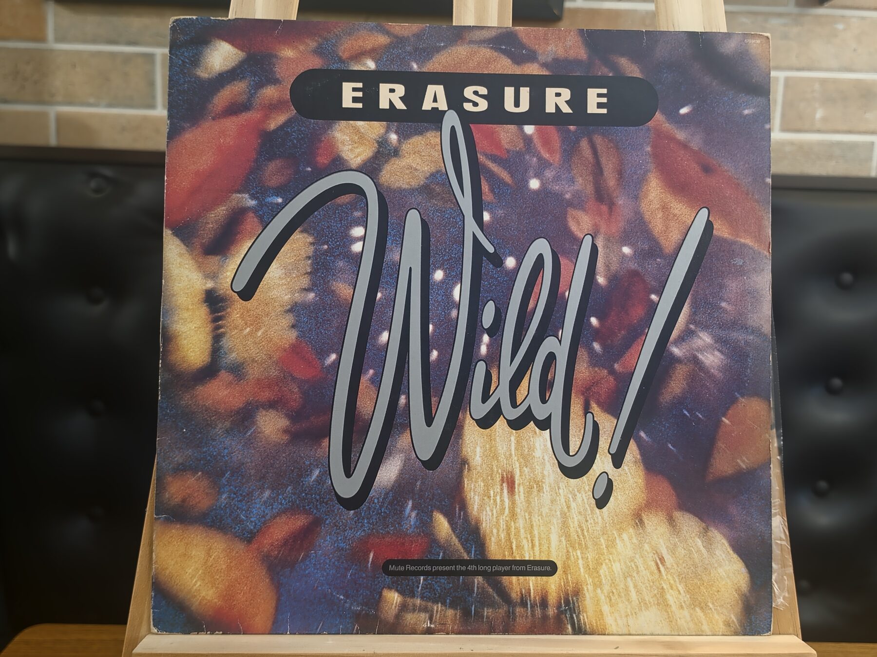 Capa de Erasure — Wild!