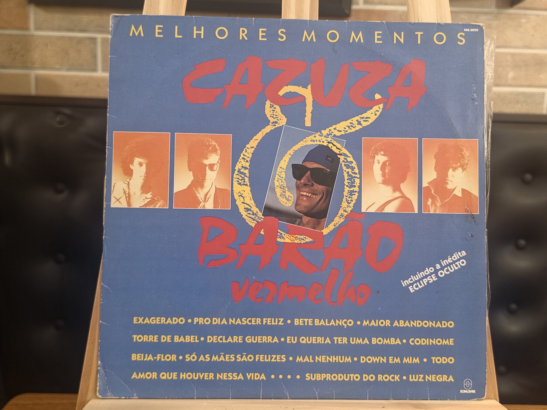 Capa de Cazuza & Barão Vermelho — Melhores Momentos