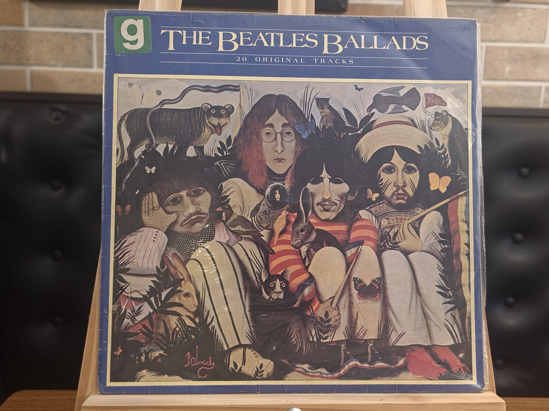 Capa de The Beatles — The Beatles Ballads: 20 Original Tracks