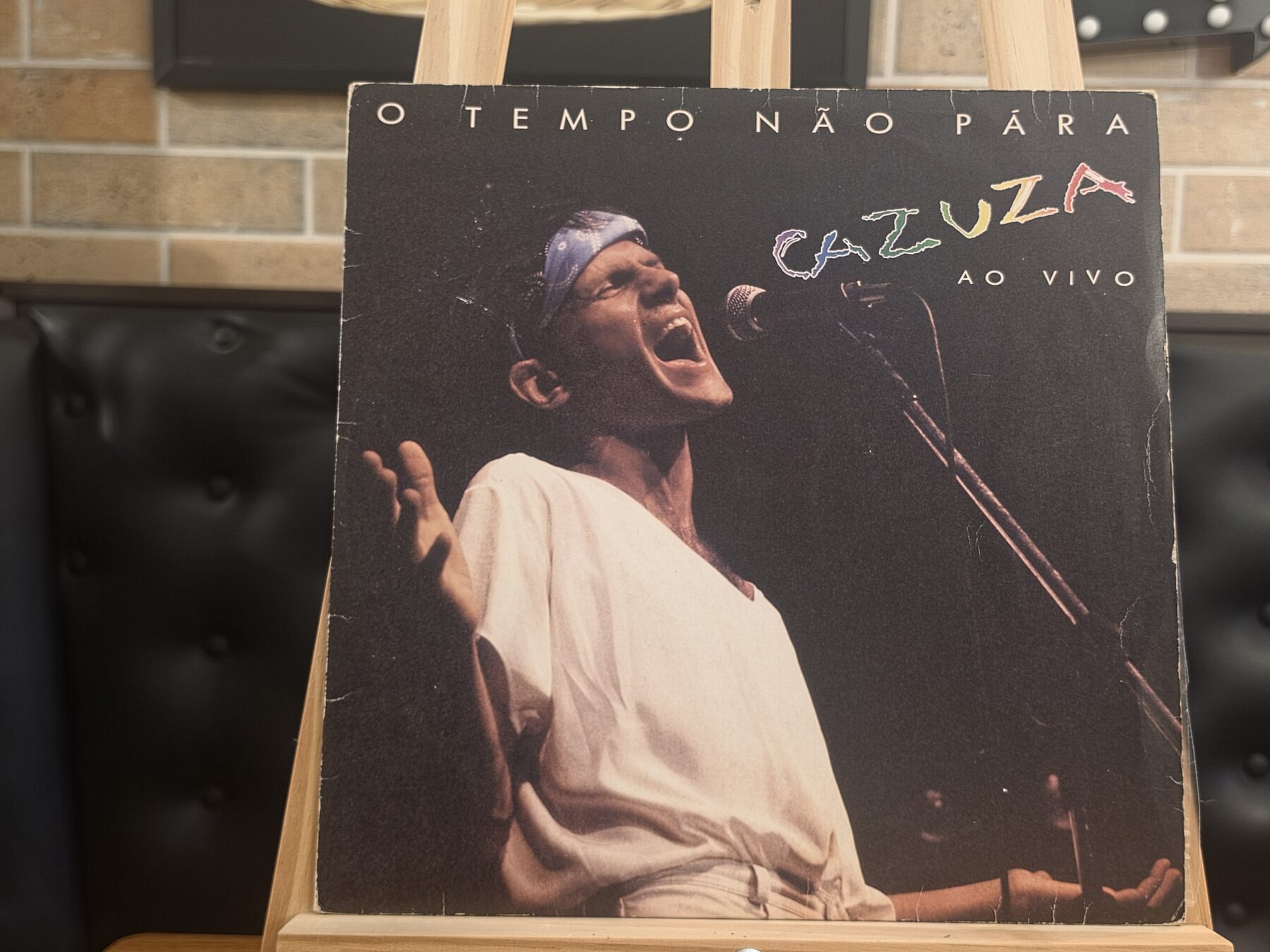 Capa de Cazuza — O Tempo Não Pára: Cazuza ao Vivo